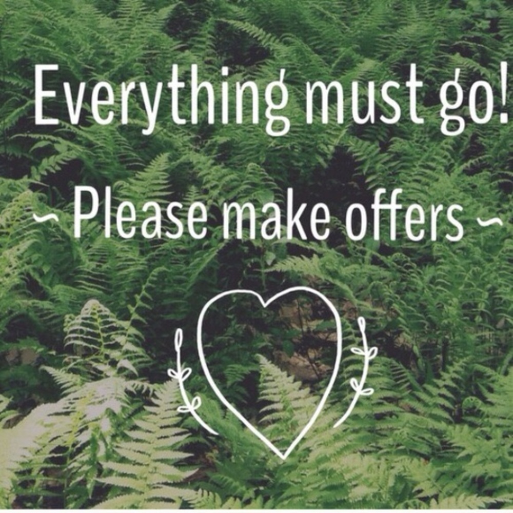 all offers welcome! closing my closet soon!